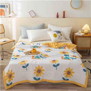 Quilting Textile Printing Polyester Summer Quilt