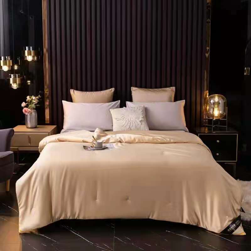 Pure Color Long Silk Polyester Summer Quilt Manufacturers, Pure Color Long Silk Polyester Summer Quilt Factory, Supply Pure Color Long Silk Polyester Summer Quilt