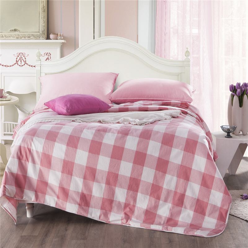 Machine Washing Grid Cotton Summer Quilt Manufacturers, Machine Washing Grid Cotton Summer Quilt Factory, Supply Machine Washing Grid Cotton Summer Quilt