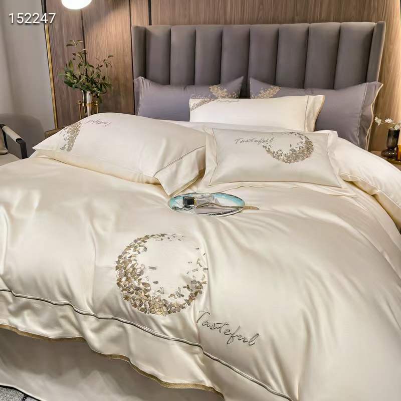 pure colour cotton duvet set