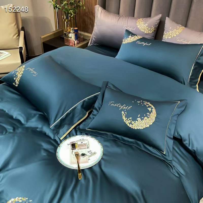 pure colour cotton duvet set
