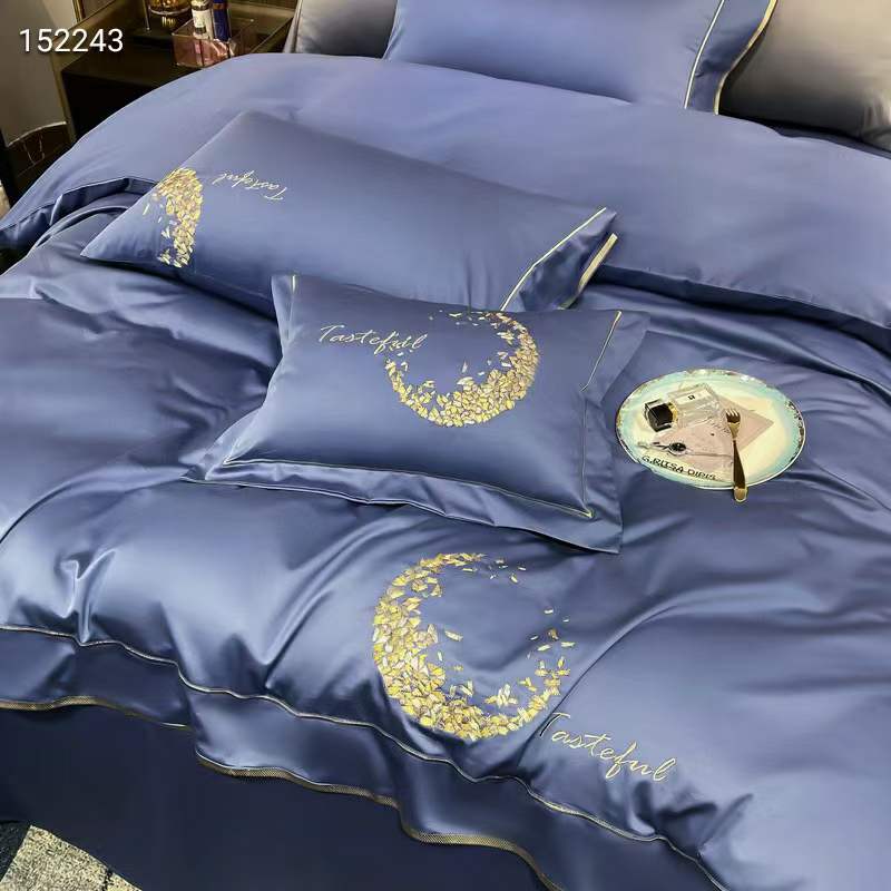 pure colour cotton duvet set