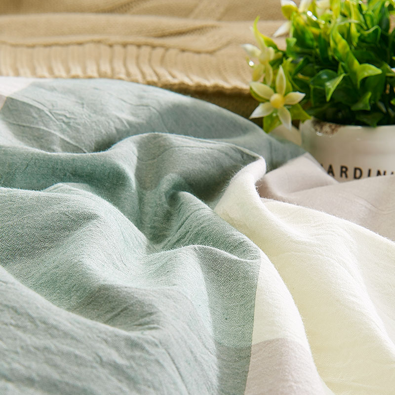 Solid color duvet set