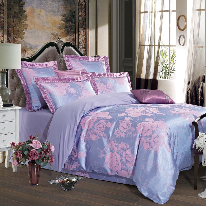 jacquard weave duvet set