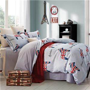 Jacquard Weave Rural Duvet Set