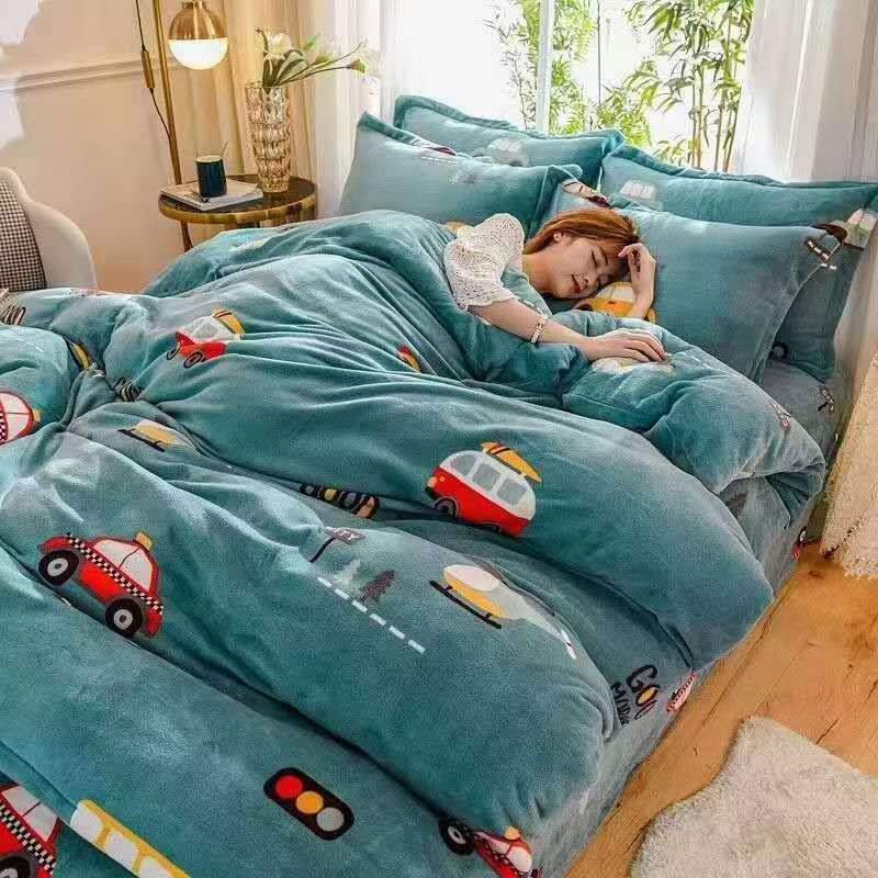 Milk Velvet Textile Printing Duvet Set Manufacturers, Milk Velvet Textile Printing Duvet Set Factory, Supply Milk Velvet Textile Printing Duvet Set