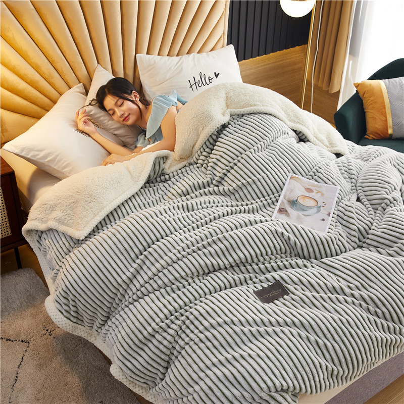 striped woollen blanket striped woollen blanket