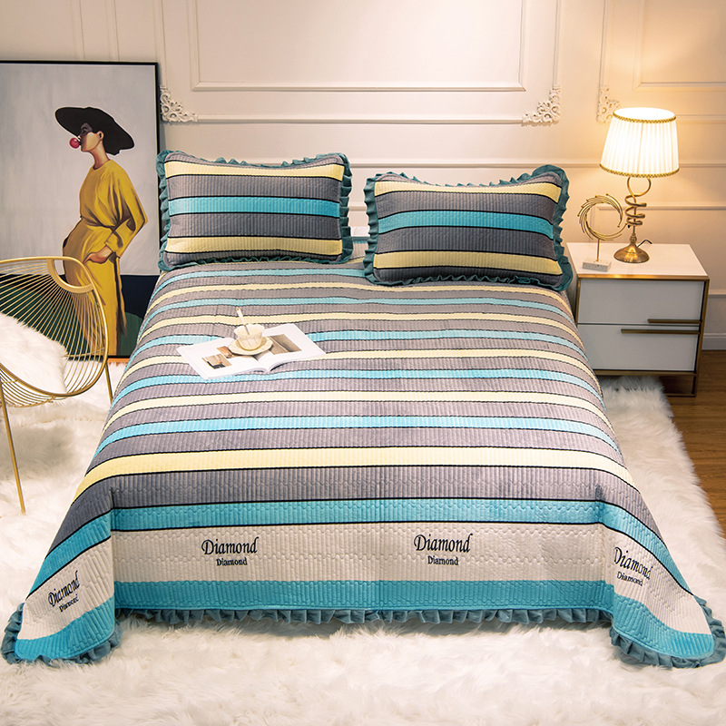 Stripe Decorative Border Duvet Set Bed Cover Manufacturers, Stripe Decorative Border Duvet Set Bed Cover Factory, Supply Stripe Decorative Border Duvet Set Bed Cover