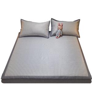 Ice Silk Textile Printing Duvet Set Mat