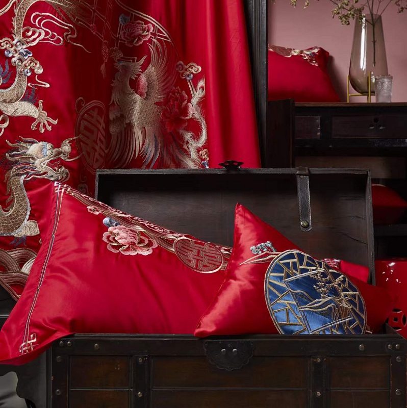 Red Cotton Embroider Wedding Kit Manufacturers, Red Cotton Embroider Wedding Kit Factory, Supply Red Cotton Embroider Wedding Kit