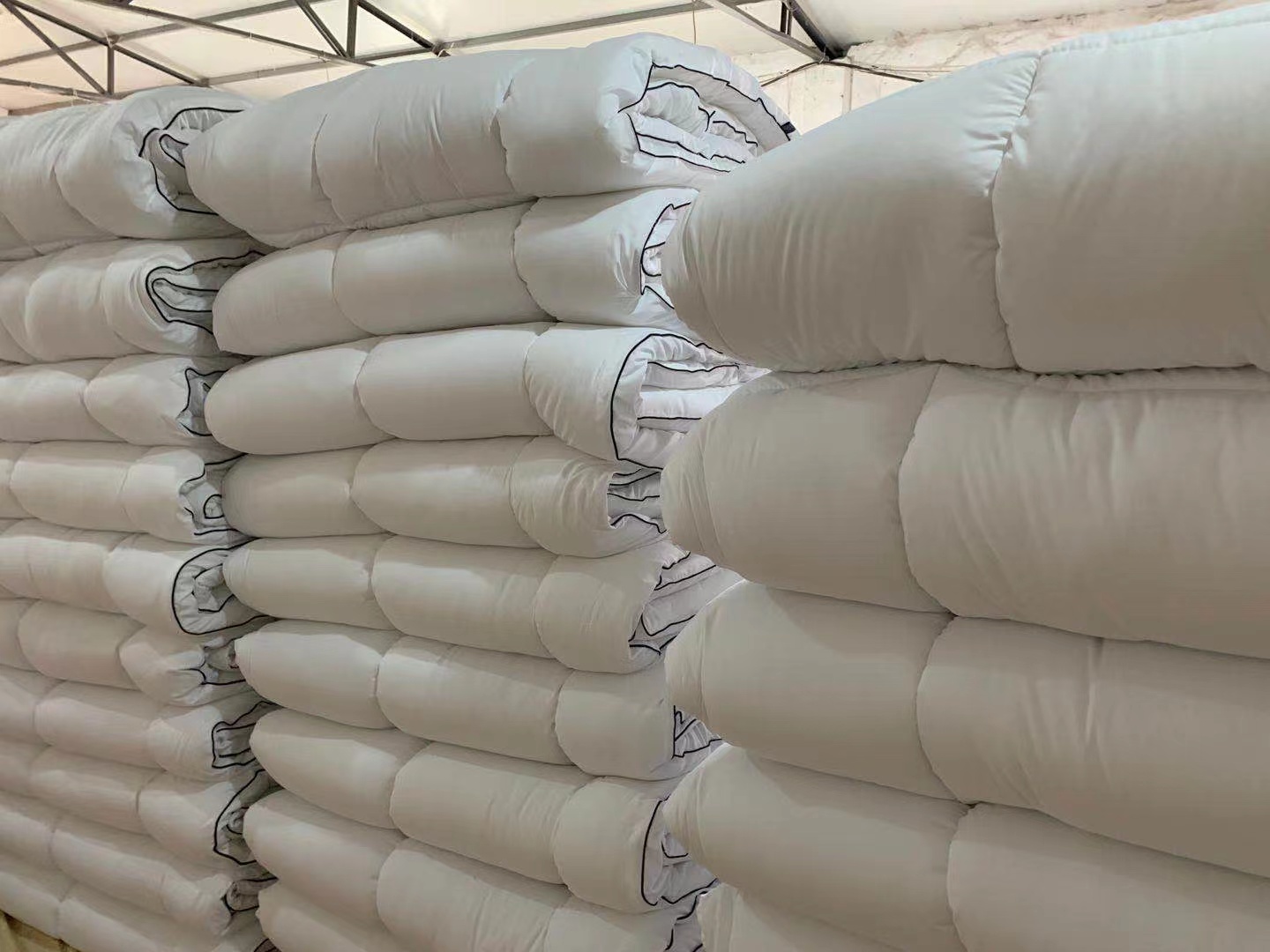 Duvet production line